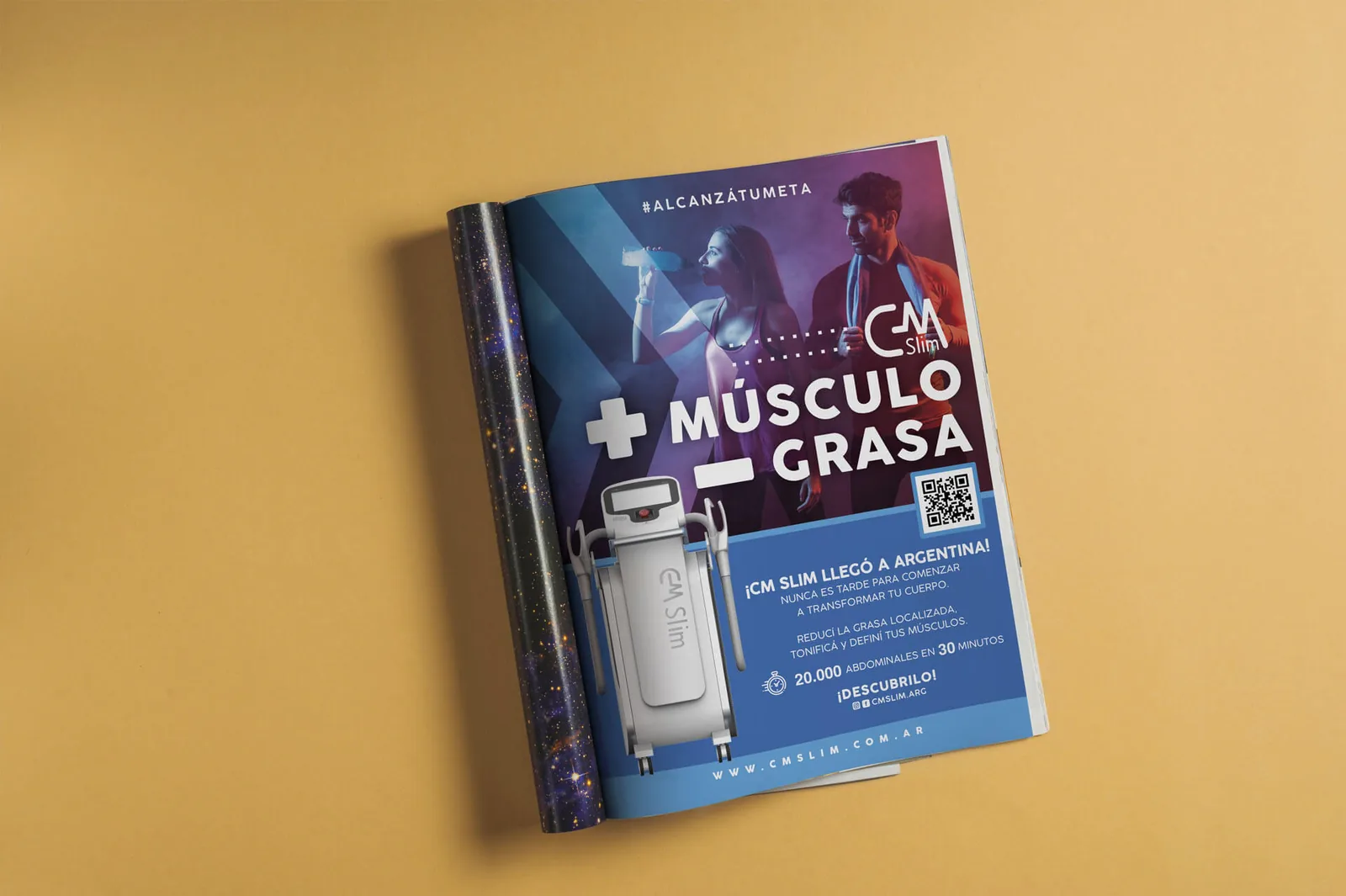 Pieza de campaña CM Slim